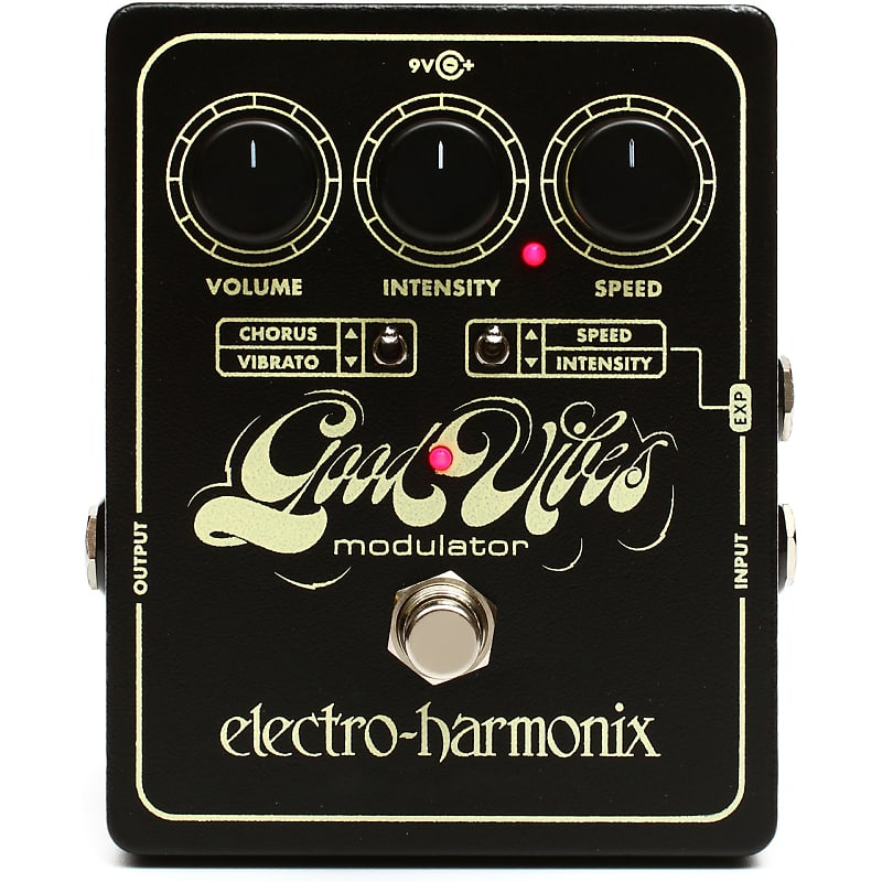 Electro-Harmonix EHX Good Vibes Analog Modulator Effects Pedal image 1