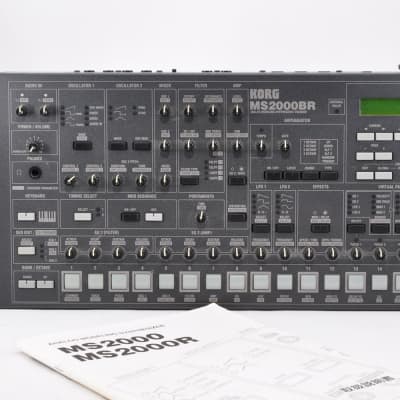 Korg MS2000BR Analog Modeling Synthesizer Vocoder Made In Japan Rack Mount Used From Japan #336