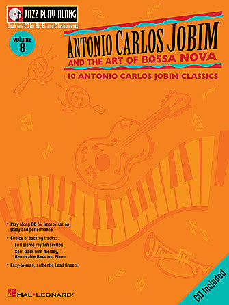 Hal Leonard Antonio Carlos Jobim and the Art of Bossa Nova Jazz Play-Along image 1