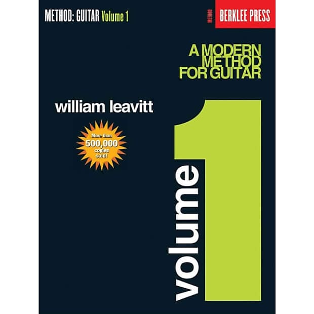 A Modern Method For Guitar - Volume 1, Guitar Technique, Book image 1