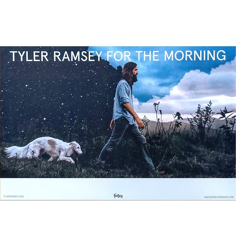 Tyler Ramsey (Band Of Horses) - For The Morning Ltd Ed New RARE Tour Poster!