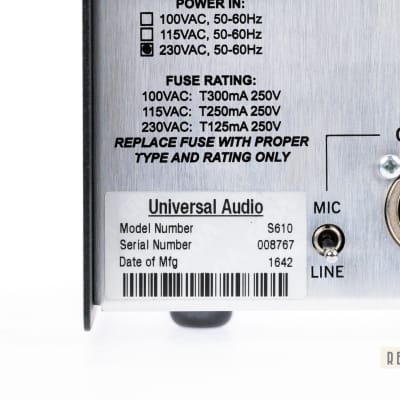 Universal Audio Solo 610 Preamp image 7