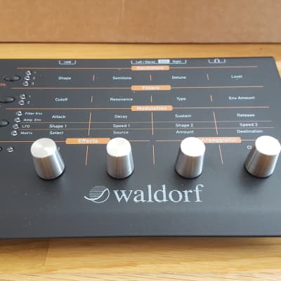 Waldorf Blofeld Desktop Digital Synthesizer Black Shadow Limited Edition - New (EU) image 6