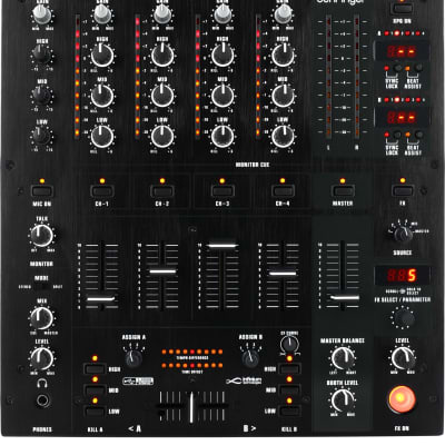 Technics SH-MZ1200 High End 4 Channel Silver DJ Turntable Mixer 