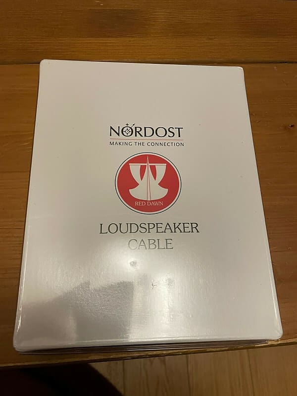 Nordost Red Dawn Speaker Cables 5 Metre Paie BOXED image 1