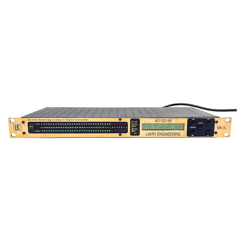 Rackmountable Lavry Engineering MK3 AD12296 96KHZ Mastering Reverb