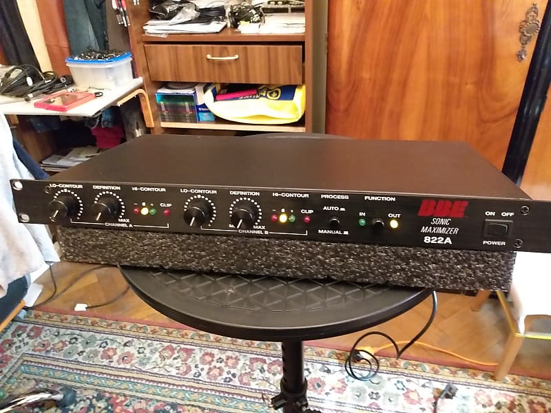 BBE 822A Sonic Maximizer 1990s Black | Reverb UK