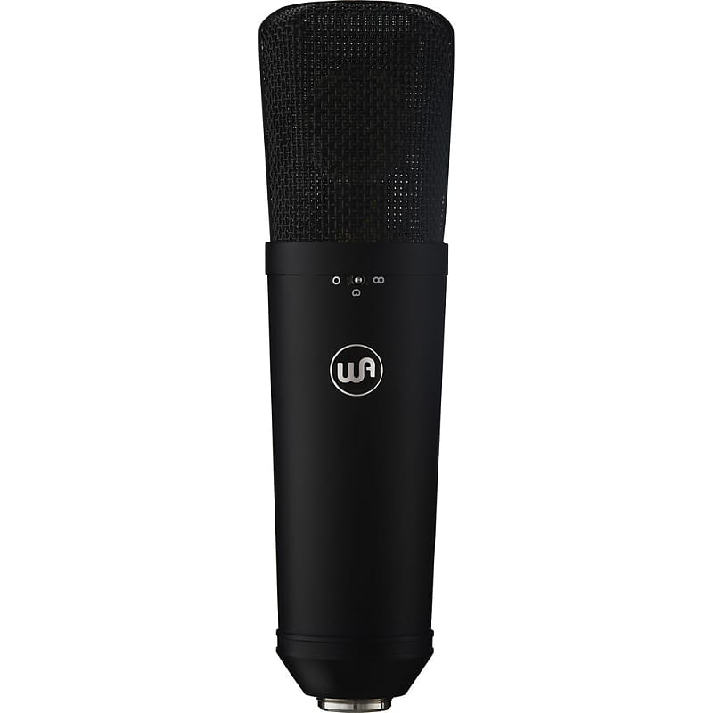 Warm Audio WA-87 R2 Multi-Pattern Studio Condenser Microphone (Black) image 1
