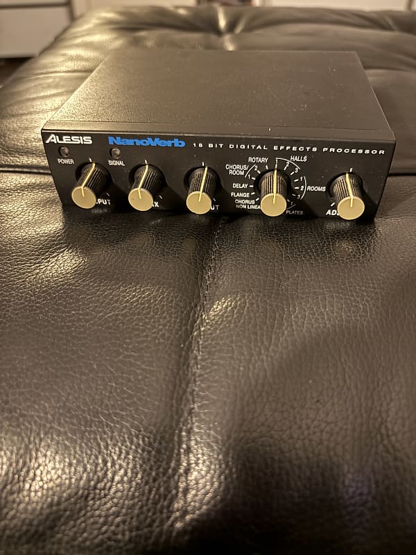 ALESIS NanoVerb 18bit デジタル エフェクト プロセッサー Alesis NanoVerb 18ビットデジタルエフェクトプロセッサー Alesis Nano