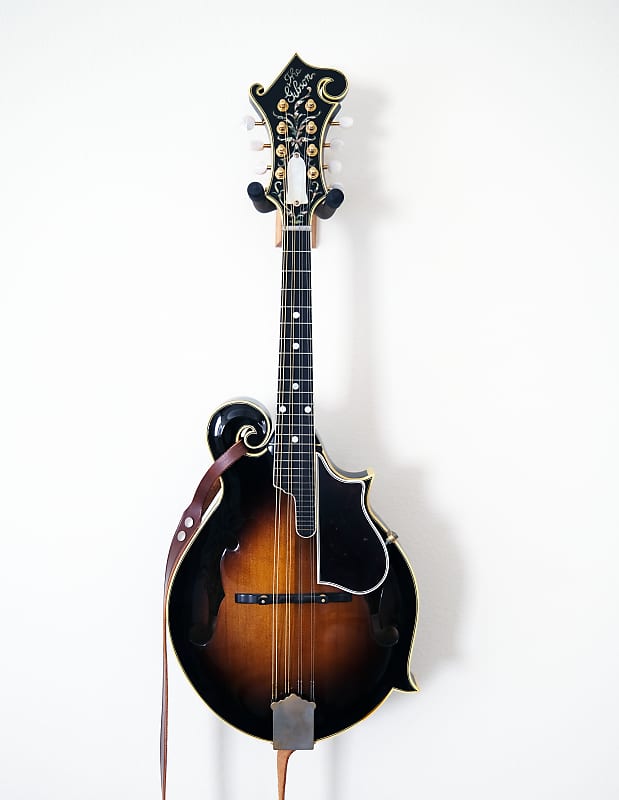 1981 Gibson F-5L Master Model mandolin with Schatten VVM bridge pickup, OHSC image 1
