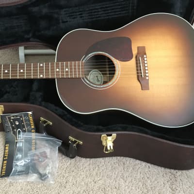 Gibson J-15 Special Cutaway Acoustic-Electric Guitar Walnut Burst 