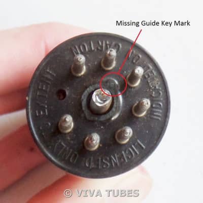 6 Pieces Vacuum Tube Octal Socket Saver Missing Broken Guide Key Fix Repair image 4