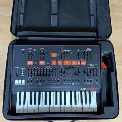 Korg ARP Odyssey Rev3 37-Slim Key Duophonic Analog Synthesizer 2015 - Present - Black/Orange