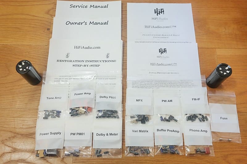 Marantz 4300 restoration kit filter capacitor repair rebuild fix  			