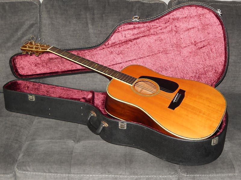 MADE IN 1983 MORRIS MD525 - ABSOLUTELY AMAZING D45 STYLE ACOUSTIC GUITAR