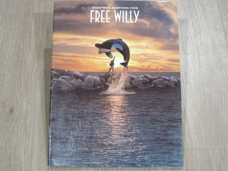 Free Willy Soundtrack Selections From Sheet Music Song Book Piano image 1