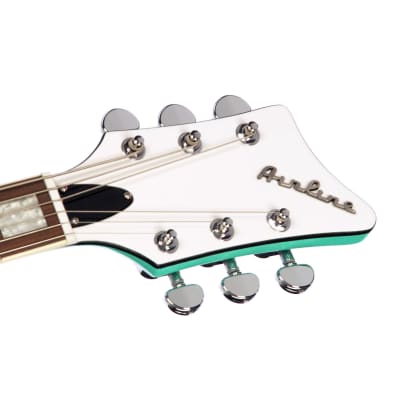 Airline Guitars MAP Baritone - Seafoam Green - 27" Scale Electric Guitar - NEW! image 9