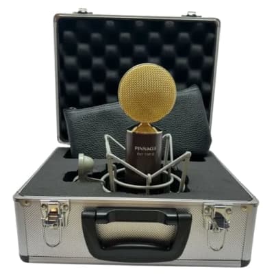 New Pinnacle Microphones Fat Top II Active/Passive | Ribbon Microphone | Brown image 1