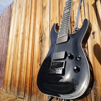 ESP LTD E-II Horizon NT-7 Evertune Black 7-String Electric Guitar w/ Case (2024) image 9
