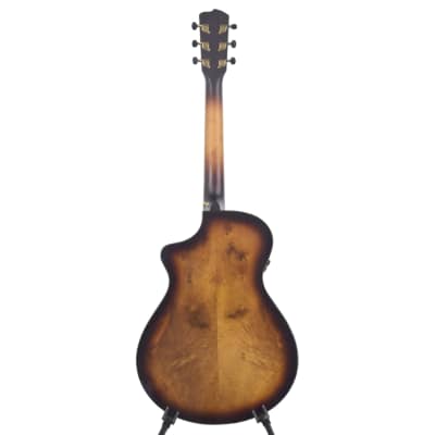 Breedlove Artista Pro Concertina CE Acoustic Guitar - Burnt Amber - European Spruce / Myrtlewood image 5