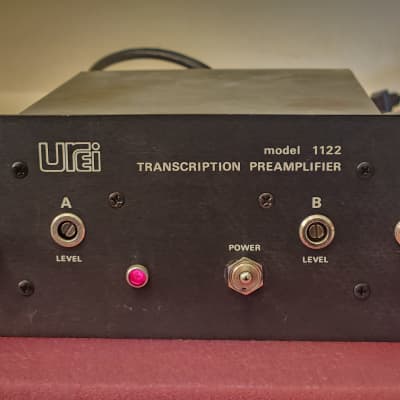 Vintage 1981 UREI 1122 Transcription Stereo Phono Preamplifier "Working + Original" with Manual Copy image 2