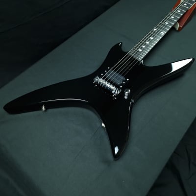 B.C. Rich Chuck Schuldiner Tribute Stealth 2008 Onyx Black Neck Through Dimarzio X2N Death Control Denied image 3