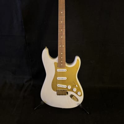Fender Stratocaster - Transparent White Nitro - Partscaster Custom Shop Pickups Plek’d image 1