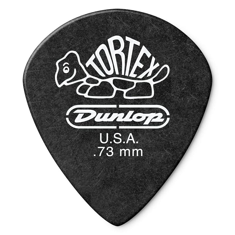 72-Pack! Dunlop Tortex Pitch Black Jazz III Picks .73mm 482R.73 image 1