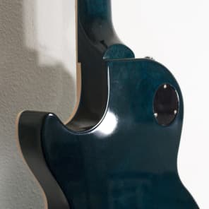 2014 Gibson Les Paul Standard Plus w/ Grover Locking Tuners in Ocean Water Perimeter image 13