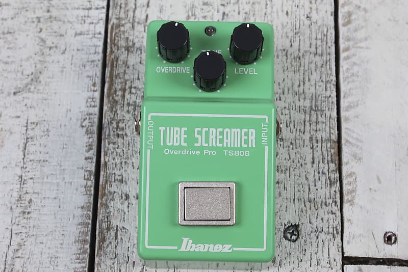 Ibanez TS808 Tube Screamer Reissue Overdrive Pedal Electric Guitar Effects Pedal image 1