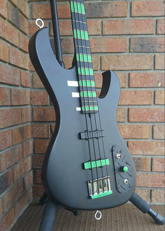 Washburn M-10 2008 - Flat Black, Peter Steele | Reverb