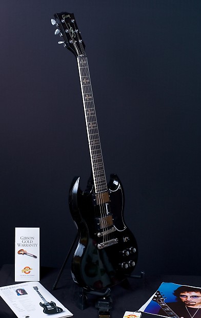 Gibson Tony Iommi signature SG custom shop historic 2001 3 Ebony black