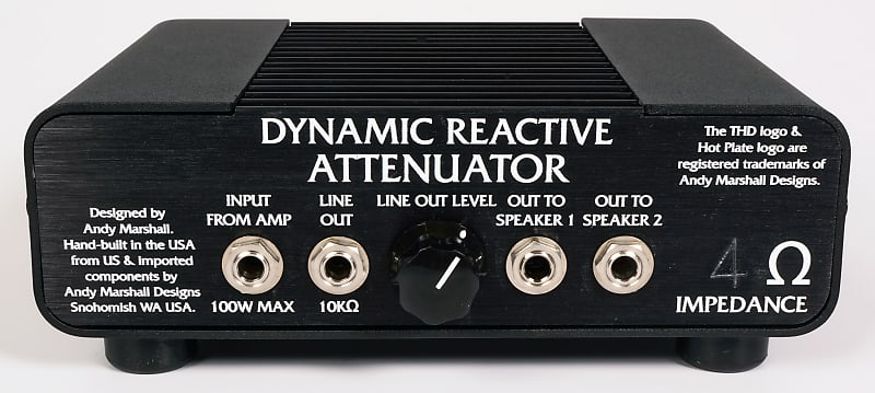 THD Hot Plate Power Attenuator - 4 Ohm