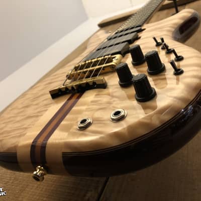 Alembic Further FLG6 Quilted Maple / Purpleheart 2011 w/ OHSC image 8