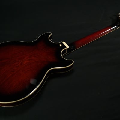 Ibanez AM153QADBS AM Artstar 6str Electric Guitar w/Case - Dark Brown Sunburst 448 image 9