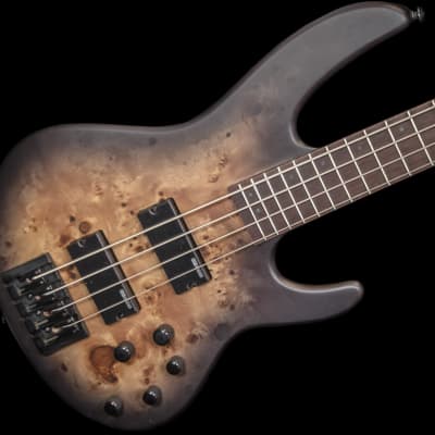 ESP LTD D-4 Bass Guitar 2021 Black Natural Burst Satin for sale