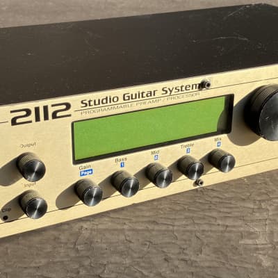 DigiTech Gsp 2112 tube guitar preamp and effects processor unit 