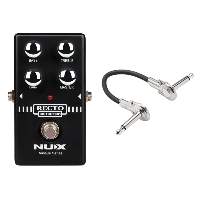 Nux Reissue Series Recto Distortion Analog Effects Guitar Pedal