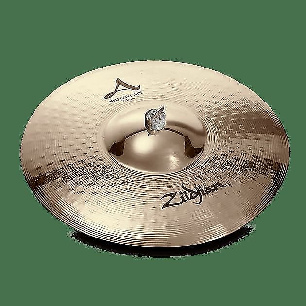 Zildjian A0070 21" A Zildjian Mega Bell Brilliant Ride Cymbal w/ Video Link image 1