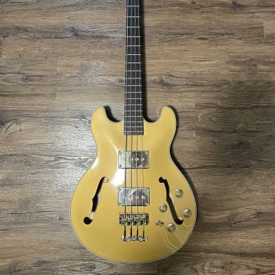 Warwick Pro Series Star Bass, Metallic Gold, 2012, with Gig Bag image 3