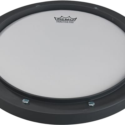 Remo 8 Gray Tunable Practice Pad with Ambassador Coated Drumhead