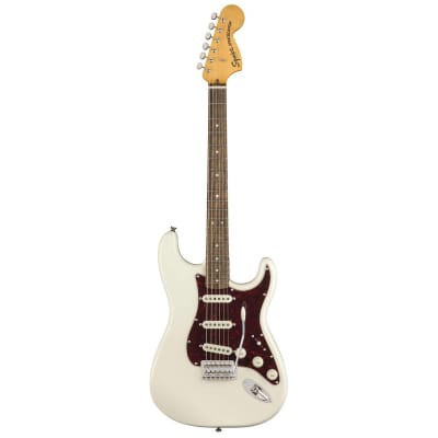 Squier Classic Vibe '70s Stratocaster Electric Guitar (Olympic White) image 1