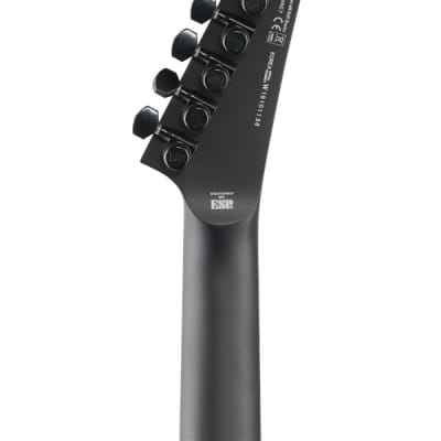 ESP LTD M-HT Black Metal Series Electric Guitar Black Satin image 7