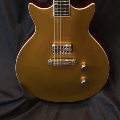 NEW Prestige DC Coupe ACE Gold Electric Guitar w/ TV Jones Pickup image 3