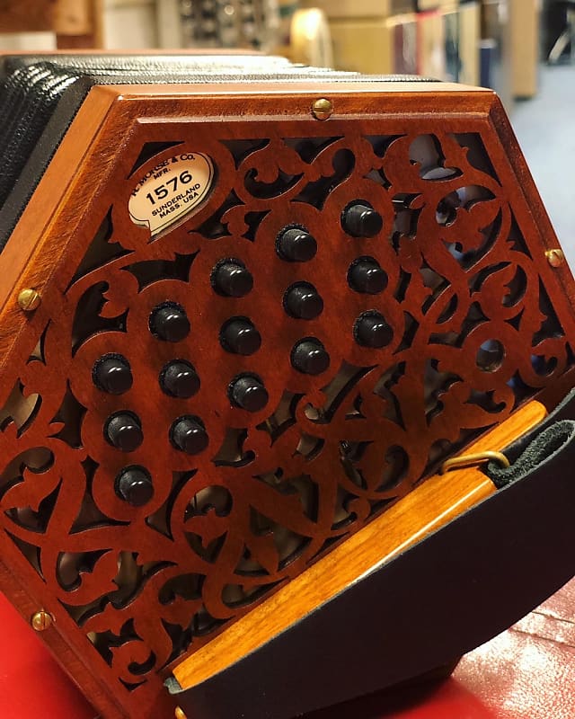 R Morse & Co Ceili C/G Anglo Concertina, Jeffries layout Reverb