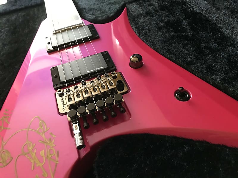 ESP CHUNPA-V [Flip Flap Pink] ALDIOUS Toki Signature Model Made in 