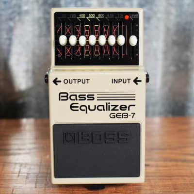 Boss GEB-7 Bass Seven Band Graphic Equalizer Effect Pedal image 2