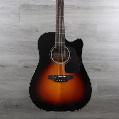Takamine GD30CE-12 BSB 12 String Acoustic Electric Dreadnought Gloss Brown Sunburst Guitar! image 2