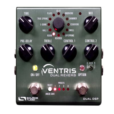 Source Audio One Series Ventris Dual Reverb Effects Pedal image 1