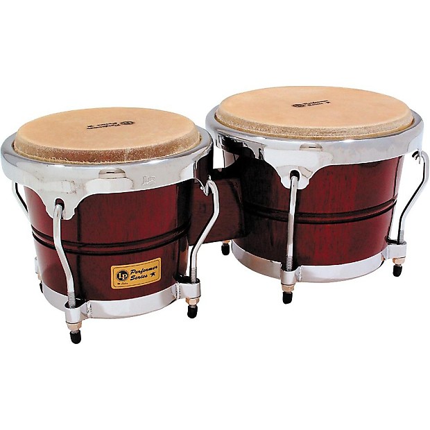 Latin Percussion LPP601DWC Performer Series Bongos with Reverb